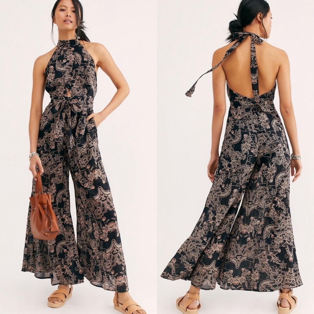 NWT Free People Kissing Sunlight Jumpsuit